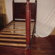 Cuban mahogany canopy bed