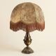 Lampe à poser vintage - Style Bouillotte & Franges