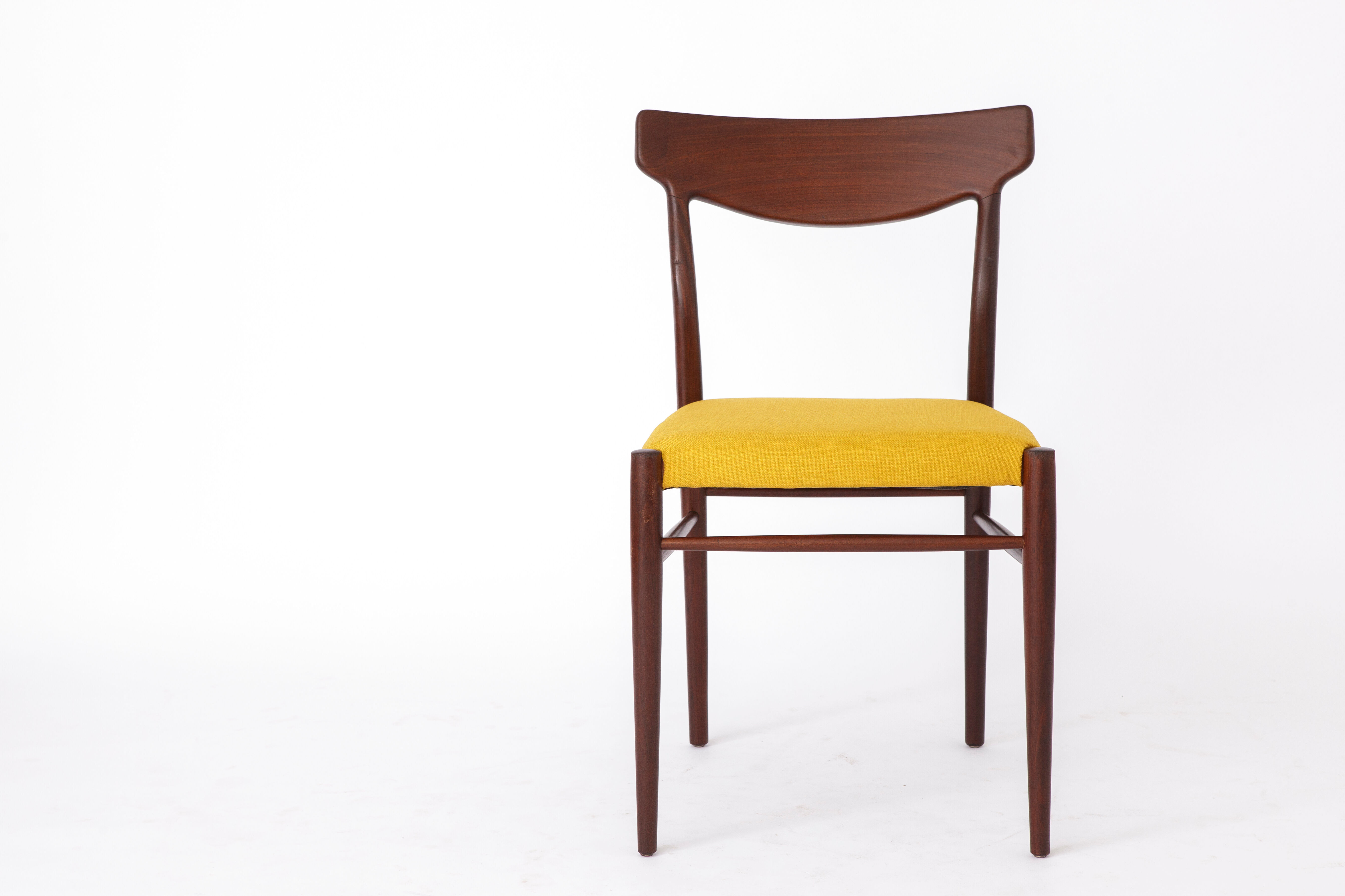 Midcentury Teak Desk Chair Lübke 1960s Vintage