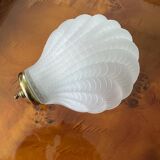 Pair of vintage shell sconces