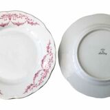 10 porcelain dessert plates