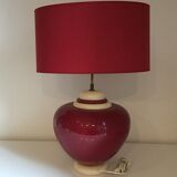 Ceramic table lamp, François Châtain France 1980s