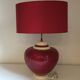 Ceramic table lamp, François Châtain France 1980s