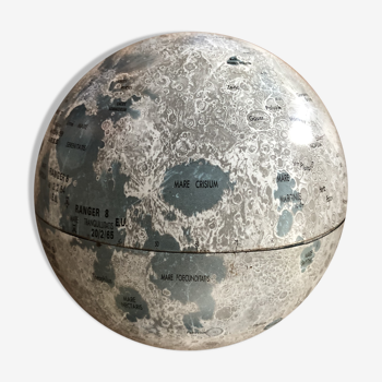 Globe lunaire vintage