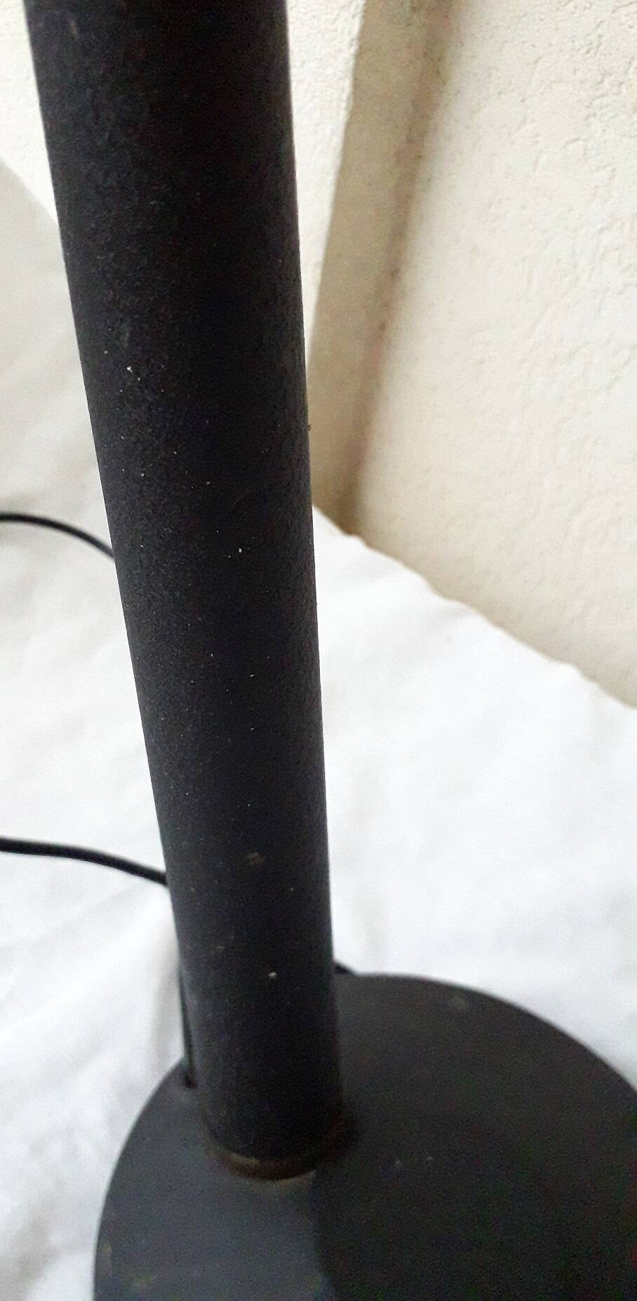 Black desk lamp