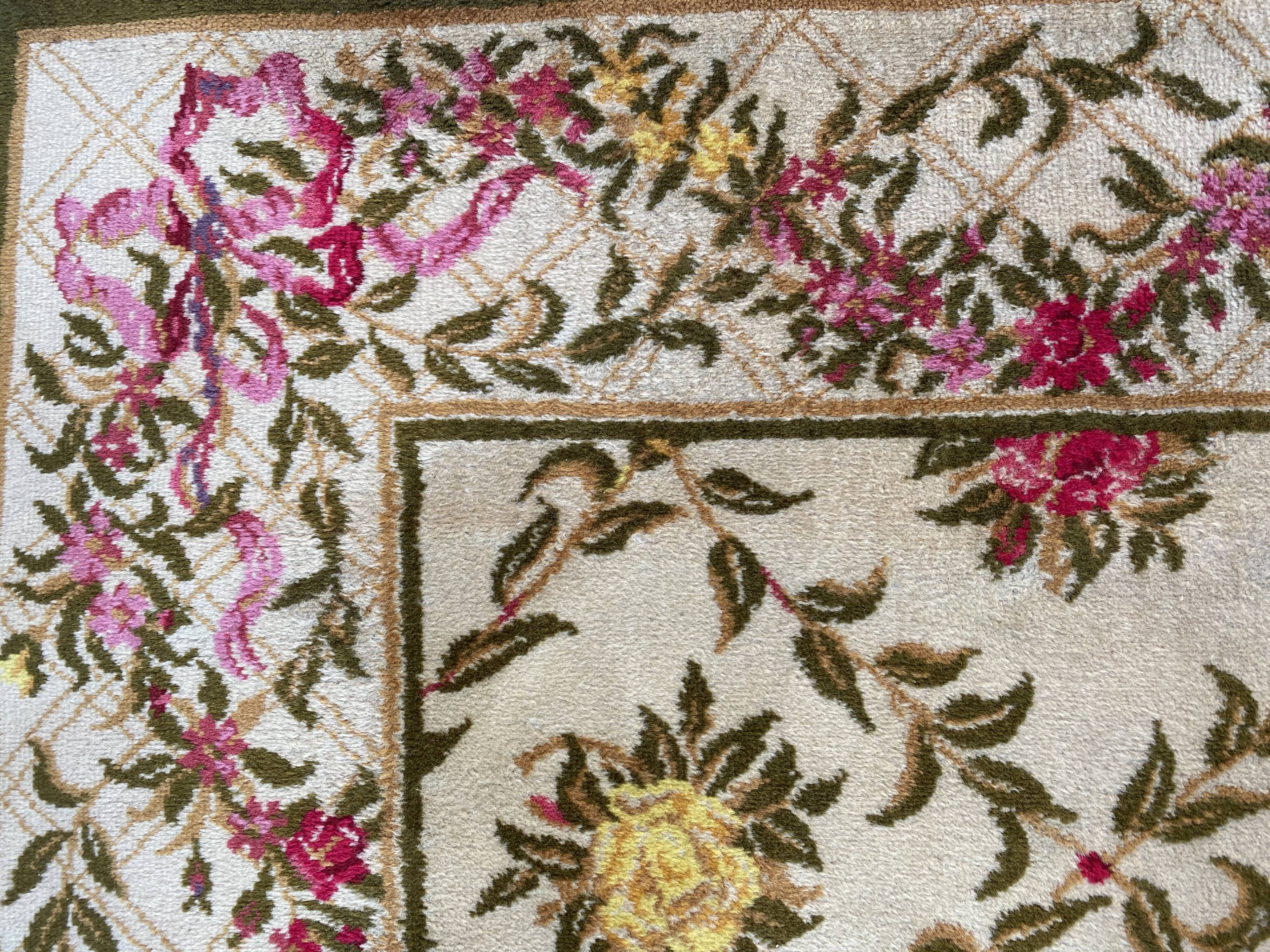 Nice carpet style aubusson or soap factory 170x240 cm