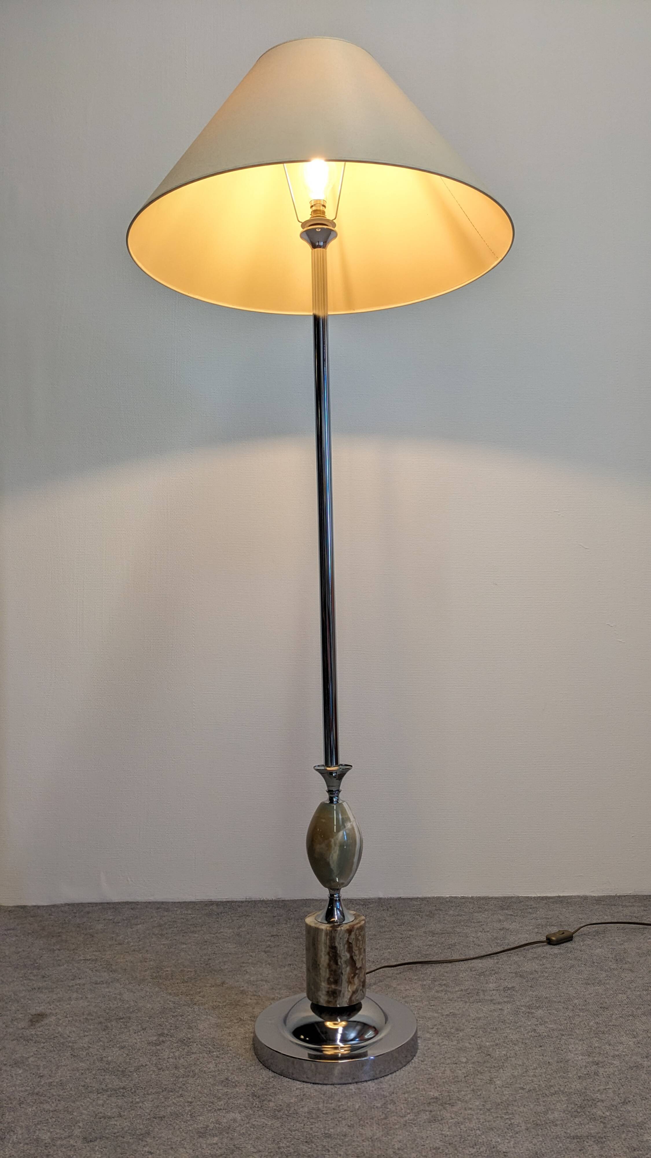 Italian Hollywood Regency floor lamp, 1960s-70s