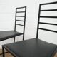 Set of 4 postmodern dining chairs
