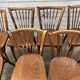 (Lot) 8 chaises bistrot estampillées Baumann