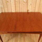Scandinavian extendable teak table