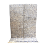 Moroccan Berber carpet Beni Ouarain speckled majorelle blue 3,01x2m