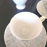 Rosenthal coffee set 2000, silk décor by Raymond Loewy and Latham design 50s