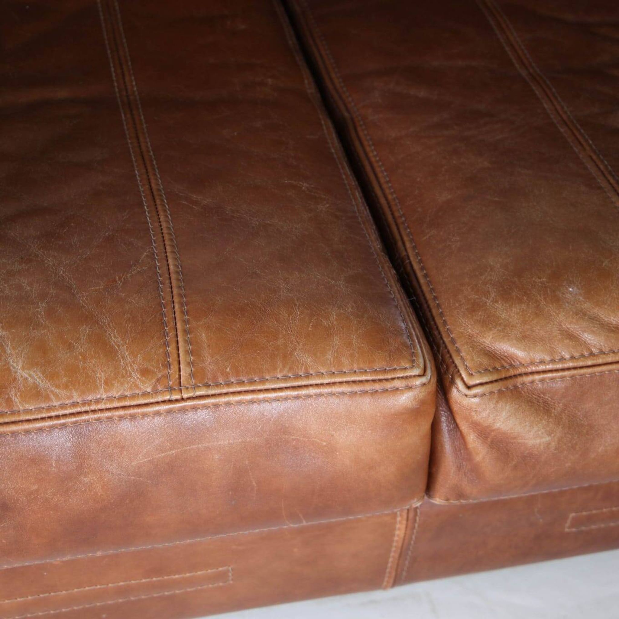 Roche Bobois leather sofa