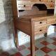 Solid walnut graduated desk