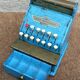 small cash register toy old sheet metal