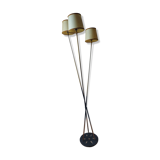 Lampadaire design en laiton 3 feux Arlus