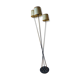 Arlus 3-Light Brass Designer Floor Lamp