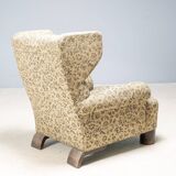 Art Deco wingback armchair, Europe, 1930s