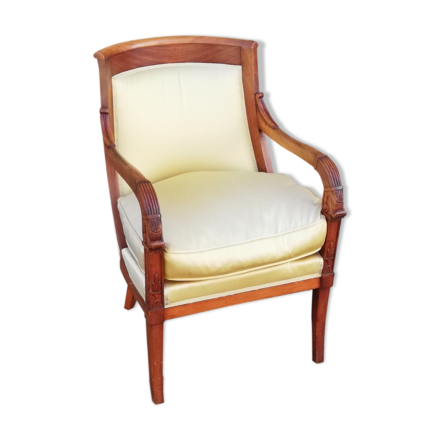 Armchair empire walnut
