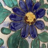 Large flowered dish
