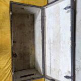 Antique travel trunk