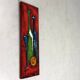 Ceramic wall decoration bottles Germany