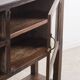 Vintage wooden showcase sideboard
