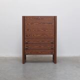 N-Line 'Team Program 500' bar cabinet in wengé, 1966