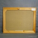 Oil painting by Alexander Michael of a pine forest near Ostia, Italy 1973