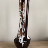 Vallauris soliflore handle vase