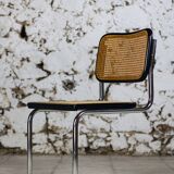 Black b32 chair by Marcel Breuer