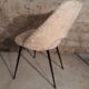 Barrel chair in toupee