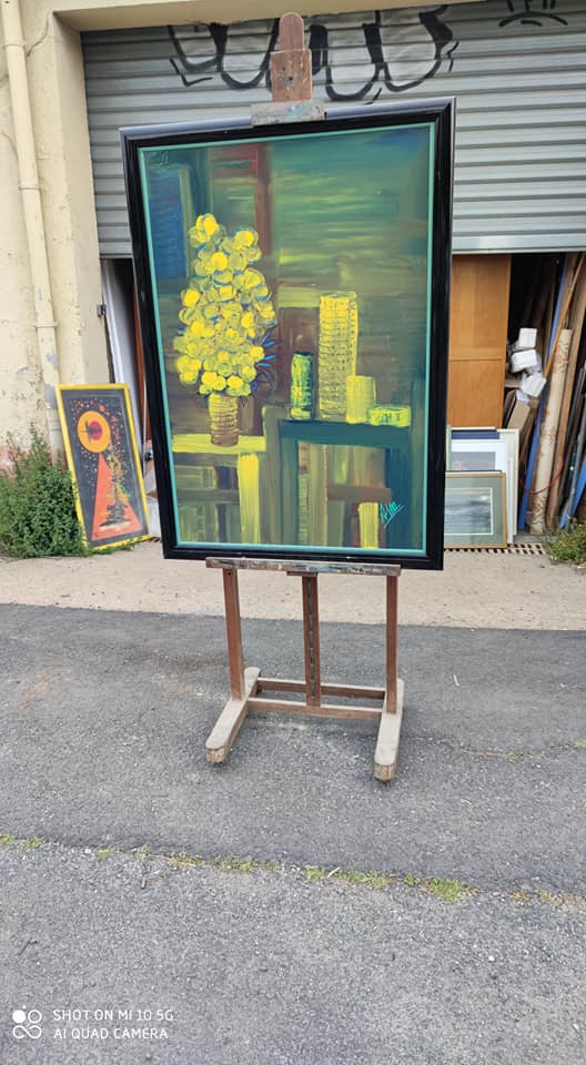 Abstract still life painting