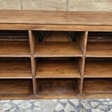Old Burmese teak shop counter