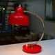Red 1960s chicken lamp
