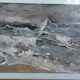Giuseppe MANFREDI (1934 - 1987) Marina Painting Oil on Canvas 70 X 50
