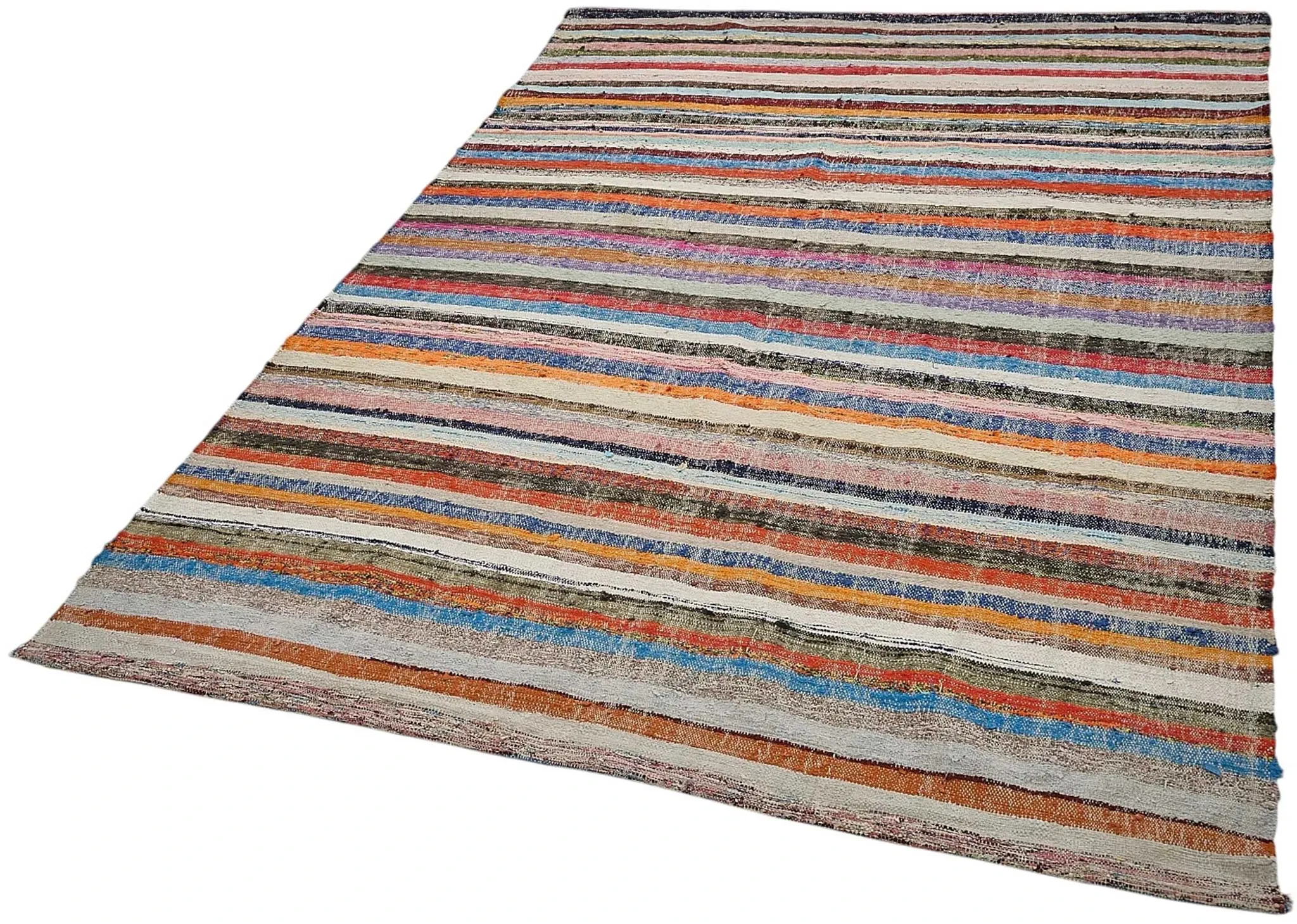 Turkish Handwoven Flatweave Chaput Kilim 170 cm x 263 cm