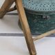 Folding wooden children's chair