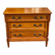 Louis XVI commode in solid cherry wood — Quality Furniture Label 1976