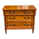 Louis XVI commode in solid cherry wood — Quality Furniture Label 1976