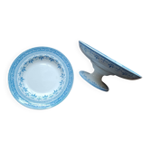 Creil-Montereau fruit bowl and soup plate