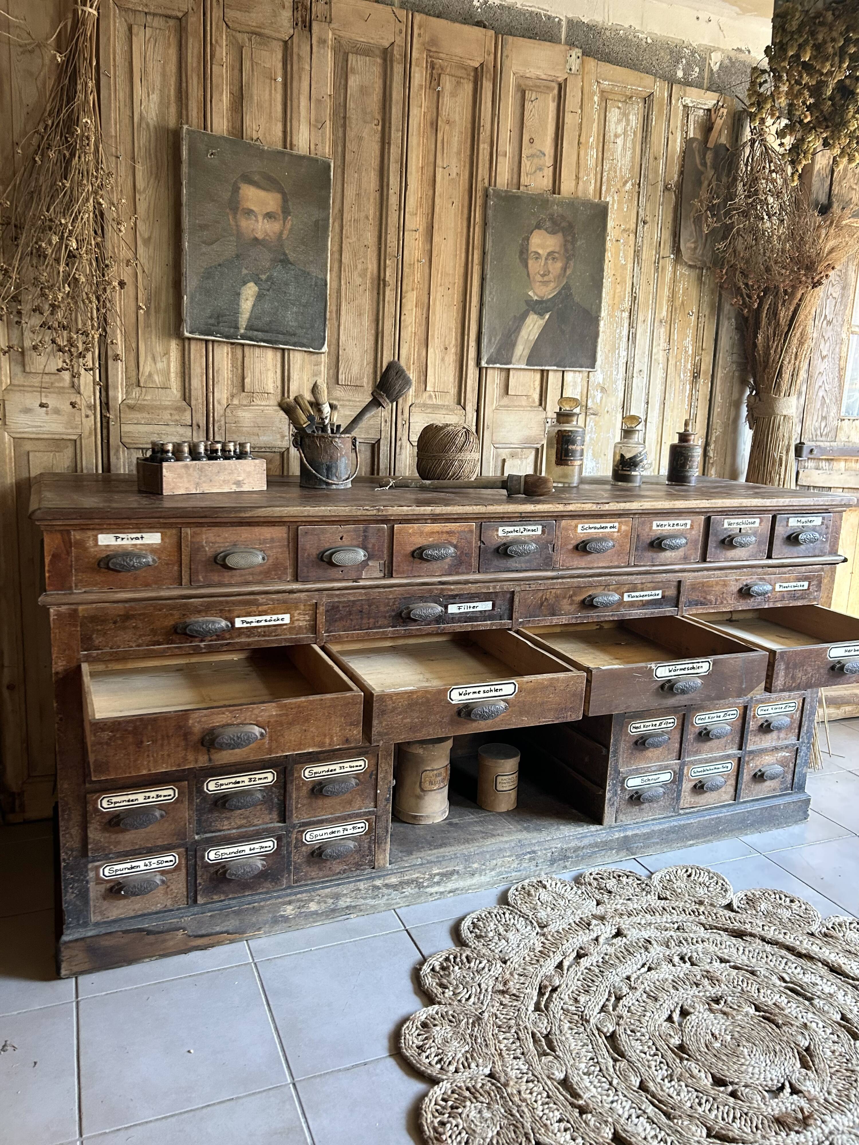 Exceptional authentic antique piece of furniture.