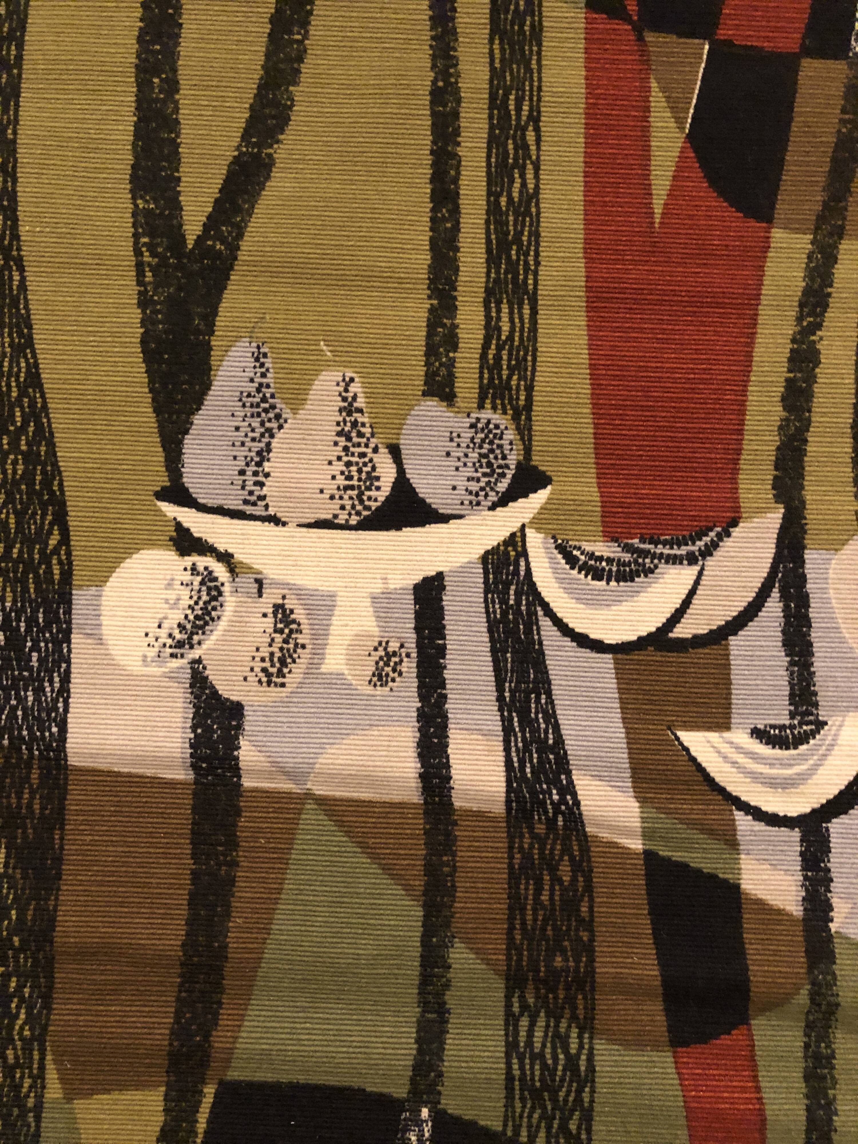 Wool tapestry by René Fumeron