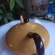 beautiful glazed ceramic teapot signed Chapello Jean Baptiste Vallauris