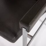 Paire de fauteuils à dossier haut de Fritz Hansen, Danemark des années 1980