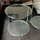 2 Strind model side tables by Ehlen Johansson, Ikea 1990s