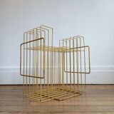 Vintage vinyl/magazine rack