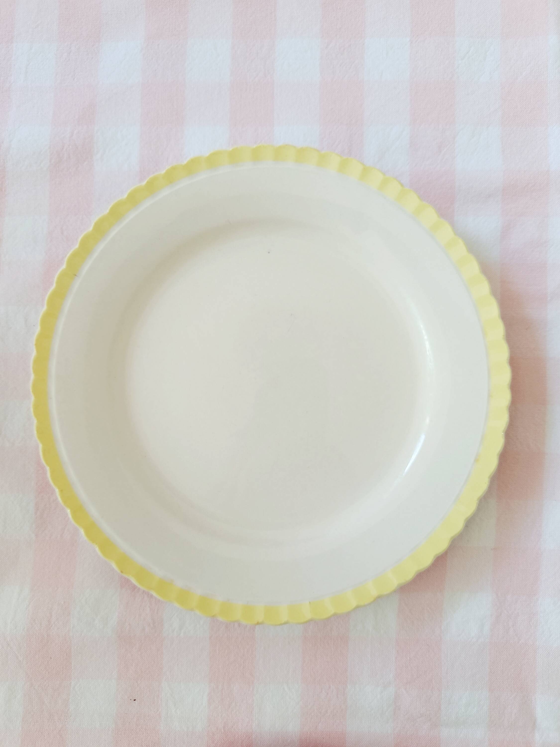 Set of 4 flat plates Digoin