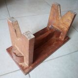 Vintage solid wood stool