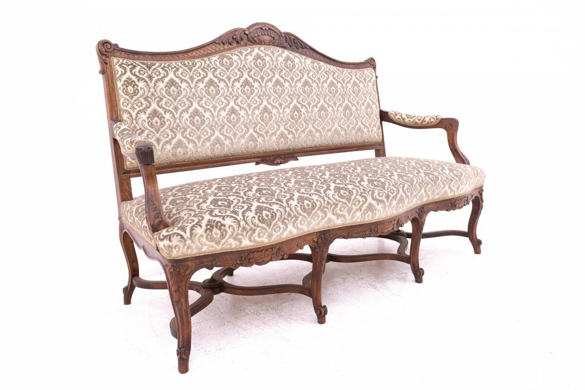 Antique sofa from around 1910, France